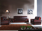 Traditional Leather Sofa CG-CTZPSF-01