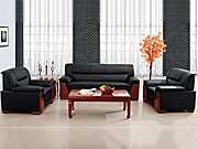 Traditional Leather Sofa