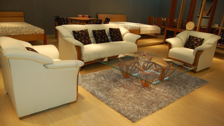 Office Sofa|Glass Tea Table|Office Furniture||ʵľ�輸